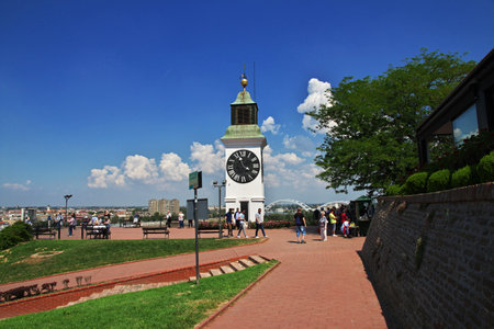 Novi sad / Serbia - 12 May 2018: Novi sad is city of Serbia on the Danubeのeditorial素材