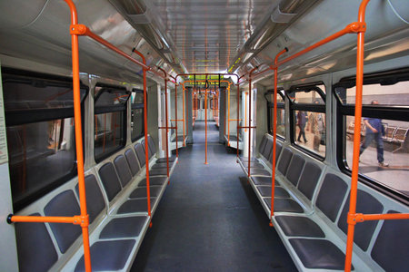 Sofia / Bulgaria - 14 Jul 2015: The subway in Sofia, Bulgaria