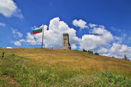 Shipka Pass / Bulgaria - 15 Jul 2015: The monument on Shipka Pass, Bulgariaのeditorial素材