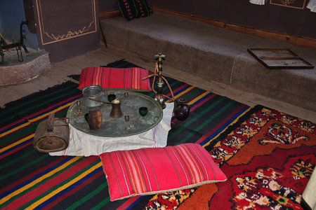 Koprivshtitsa / Bulgaria - 15 Jul 2015: Oslekov's House in vintage village Koprivshtitsa, Bulgariaのeditorial素材