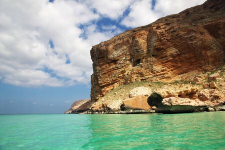 Shuab bay on Socotra island, Indian ocean, Yemenの写真素材