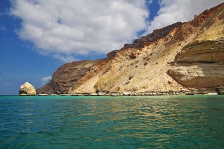 Shuab bay on Socotra island, Indian ocean, Yemenの写真素材