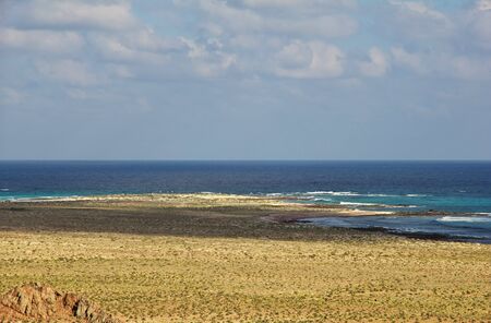 The coast of Indian ocean, Socotra island, Yemen