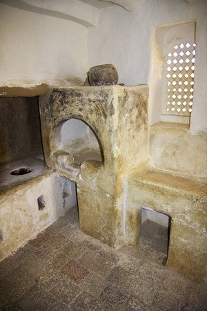 Sanaa / Yemen - 02 Jan 2013: Dar Al Hajar, Rock Palace, Sanaa, Yemenのeditorial素材