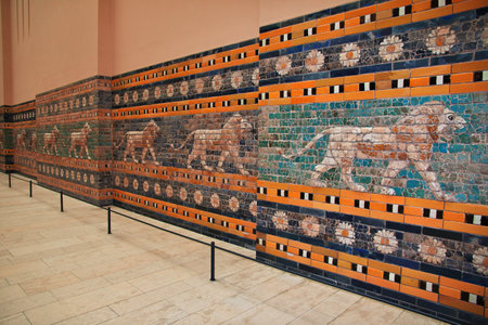 Berlin / Germany - 09 Sep 2015: Pergamon museum, Berlin, Germany