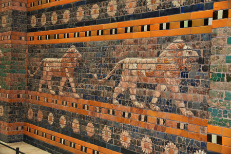 Berlin / Germany - 09 Sep 2015: Pergamon museum, Berlin, Germany