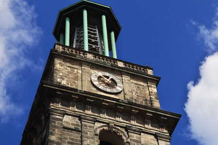 Hanover / Germany - 10 Sep 2015: The vintage church in Hanover, Germany