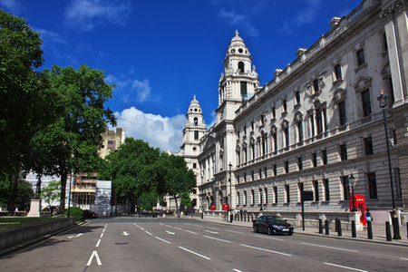 London / England - 28 Jul 2013: The building in London city, England