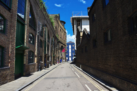 London / UK - 28 Jul 2013: The building in London city, Englandのeditorial素材