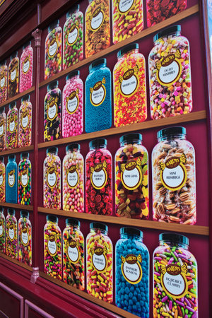 London / UK - 28 Jul 2013: The shop in London city, Englandのeditorial素材