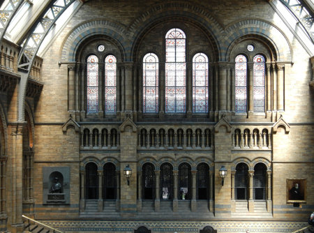 London / UK - 27 Jul 2013: Science museum in London city, Englandのeditorial素材