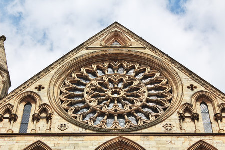 York / UK - 7 Aug 2013: The Church in York of England, UK