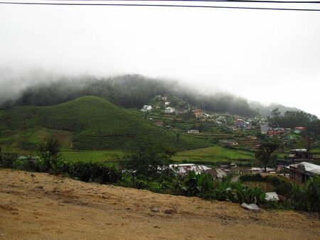 The small village on the hill, Nuwara Eliya, Sri Lanka