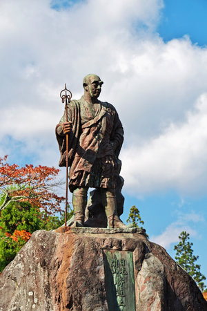 Nikko / Japan - 05 Nov 2013: The statue in Nikko, Japanのeditorial素材