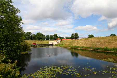 Copenhagen / Denmark - 28 Jun 2012: Castle in Copenhagen city, Denmarkのeditorial素材