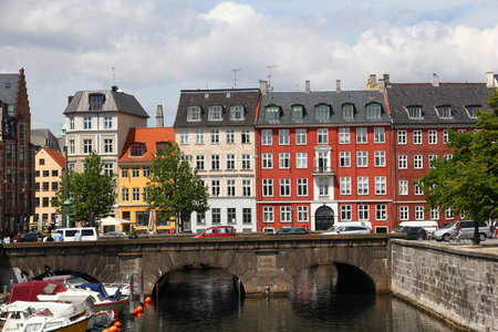 Copenhagen / Denmark - 28 Jun 2012: The building in Copenhagen city, Denmarkのeditorial素材