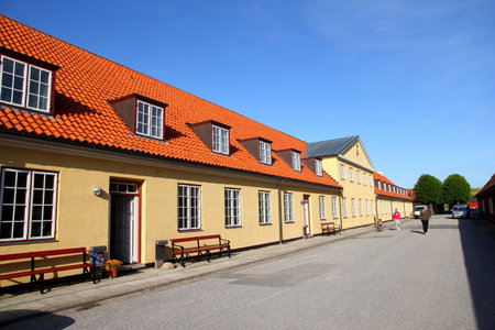 Kronborg / Denmark - 28 Jun 2012: Kronborg castle in Denmark, North seaのeditorial素材