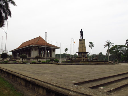 Colombo / Sri Lanka - 12 Jan 2011: Independence Square in Colombo, Sri Lankaのeditorial素材