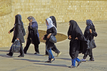Shiraz / Iran - 29 Sep 2012: Arg Citadel in Shiraz city, Iranのeditorial素材
