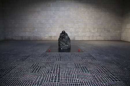 Berlin / Germany - 08 Sep 2015: The statue in Berlin, Germanyのeditorial素材