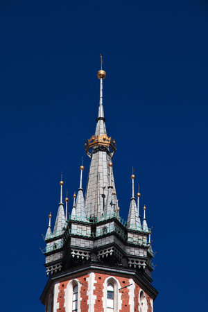 Krakow / Poland - 06 Sep 2015: The church in Krakow, Polandのeditorial素材
