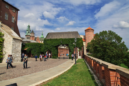 Krakow / Poland - 05 Sep 2015: The castle in Krakow, Polandのeditorial素材