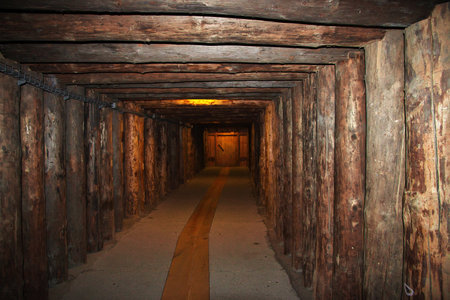 Wieliczka / Poland - 04 Sep 2015: Wieliczka salt mines in Polandのeditorial素材