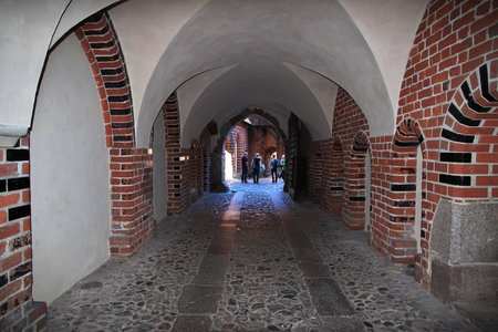 Malbork / Poland - 17 Sep 2015: Malbork is Crusader castle in Polandのeditorial素材