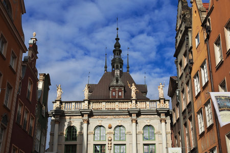 Gdansk / Poland - 18 Sep 2015: The city of Gdansk in Northern Poland