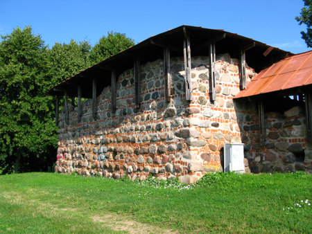 Kaunas / Lithuania - 31 Jul 2010: The castle in Kaunas city, Lithuaniaのeditorial素材