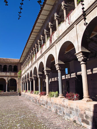 Cusco / Peru - 05 May 2011: Iglesia De Santo Domingo, the ancient church, Inca temple of Sun, Cusco, Peruのeditorial素材