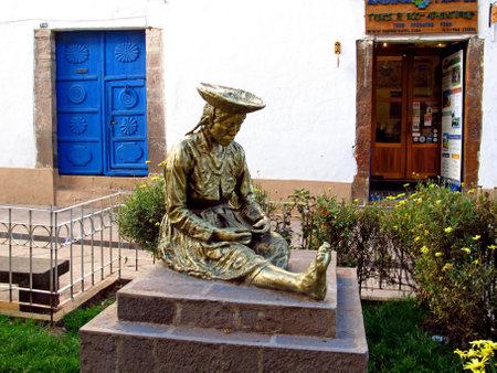 Cusco / Peru - 06 May 2011: The art in Cusco, Peruのeditorial素材