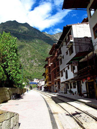 Machu Picchu / Peru - 04 May 2011: Machu Picchu is capital of the Inca Empire in the Andes mountains, Peru, South Americaのeditorial素材