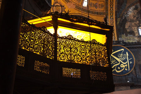 Istanbul / Turkey - 31 Oct 2014: Hagia Sophia in Istanbul, Turkeyのeditorial素材