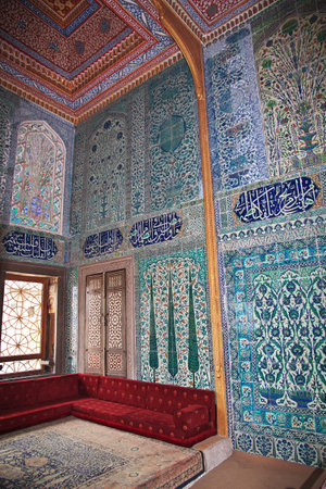 Istanbul / Turkey - 31 Oct 2014: Topkapi Palace in Istanbul, Turkey