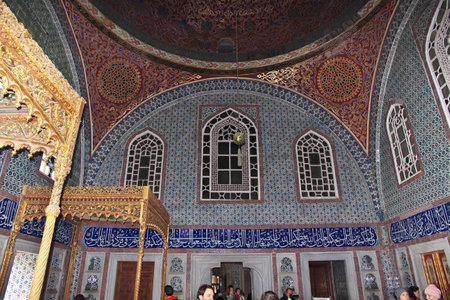 Istanbul / Turkey - 31 Oct 2014: Topkapi Palace in Istanbul, Turkey