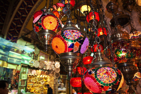 Istanbul / Turkey - 31 Oct 2014: Grand Bazaar in Instanbul, Turkeyのeditorial素材