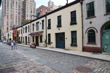 New York / United States - 01 Jul 2017: The street in New York city, United Statesのeditorial素材