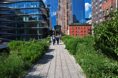 New York / United States - 02 Jul 2017: The district of Chelsea in New York, USAのeditorial素材