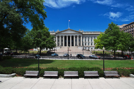 Washington / United States - 03 Jul 2017: The building in Washington, United Statesのeditorial素材