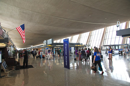 Washington / United States - 04 Jul 2017: The Airport in Washington, Unites Statesのeditorial素材