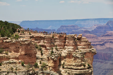 Grand Canyon / United States - 06 Jul 2017: Grand Canyon in Arizona, Unites Statesのeditorial素材