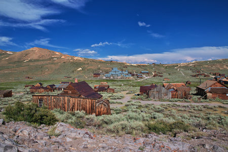 Bodie / United States - 11 Jul 2017: Bodie is abandoned City of Gold diggersのeditorial素材