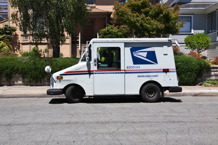 Monterey / United States - 13 Jul 2017: The car in Monterey city, californiaのeditorial素材