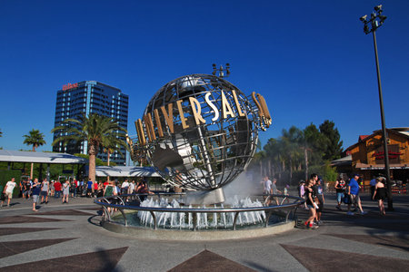 Los Angeles / United States - 14 Jul 2017: Universal Studio Park in Los Angeles, USAのeditorial素材