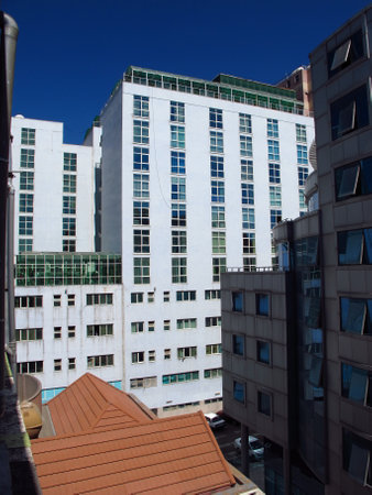 Addis Ababa / Ethiopia - 31 Dec 2011: The building in Addis Ababa, Ethiopiaのeditorial素材