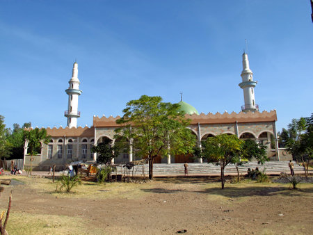 Kombolcha / Ethiopia - 08 Jan 2012: The Mosque in Ethiopia, Africaのeditorial素材
