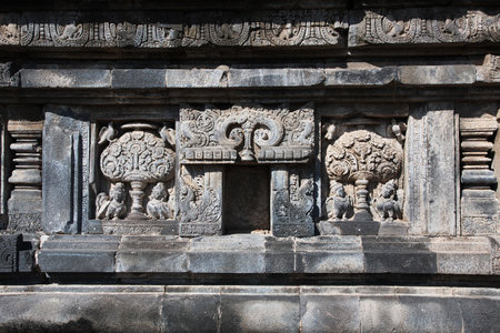 Prambanan / Indonesia - 01 Aug 2016: Prambanan is Hindu temple in Yogyakarta, Java, Indonesiaのeditorial素材
