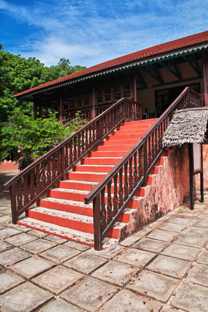 Zanzibar / Tanzania - 30 Dec 2016: The building on Prison Island, Zanzibarのeditorial素材