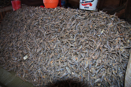 Arusha / Tanzania - 03 Jan 2017: Local market in Arusha city, Tanzaniaのeditorial素材